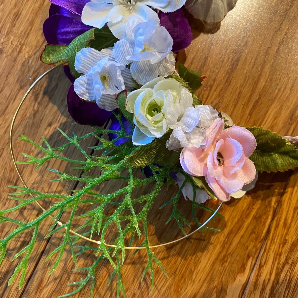 Flower Crown Minnie Headband
